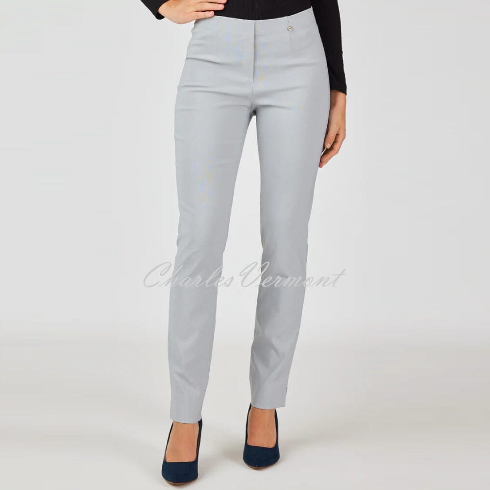 Robell Marie Trouser 51412-5499-920 (Light Grey) SHORTER LENGTH 29