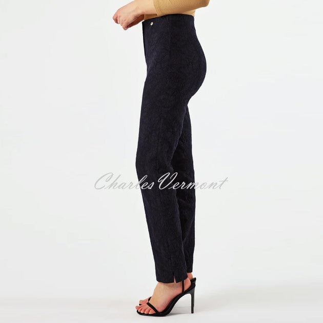 Robell Marie Full Length Trousers Palace Blue 51412-5499-65
