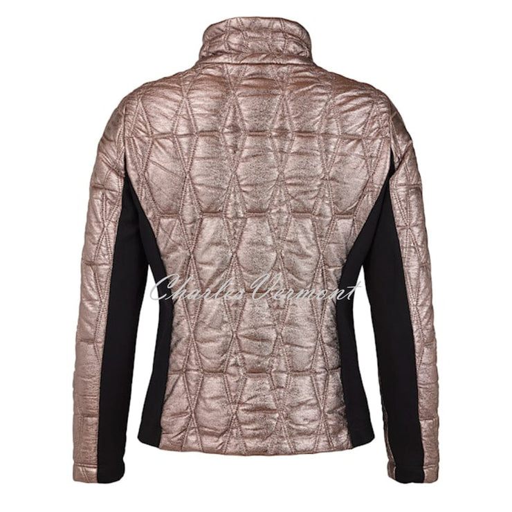 I'cona Quilted Metallic Effect Jacket - Style 67228-60204-17