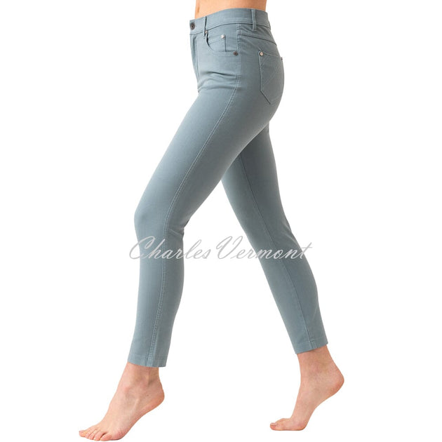 Marble Slim Full Length Straight Leg Jeans Black 2403-101 main image 0