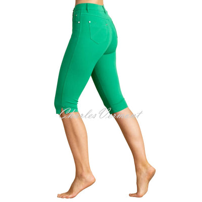 Marble Pedal Pusher Slim Leg Jean – Style 2409-198 (Green)