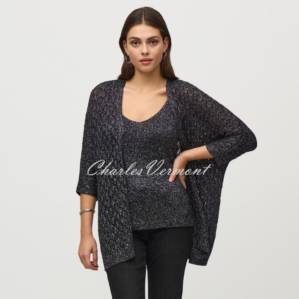 Glitter Plus Size Twin Sets Evening Wear Joseph Ribkoff Metallic