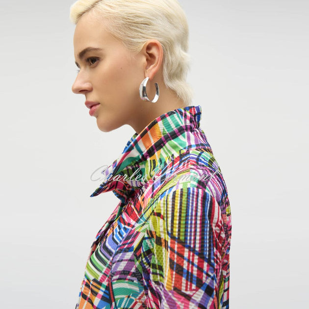 Joseph Ribkoff - ABSTRACT PRINT JACKET