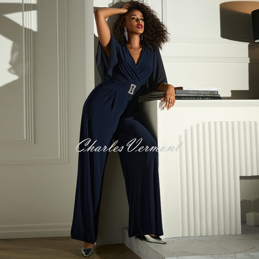 Joseph Ribkoff Wide Leg Jumpsuit - Style 253723 | Charles Vermont