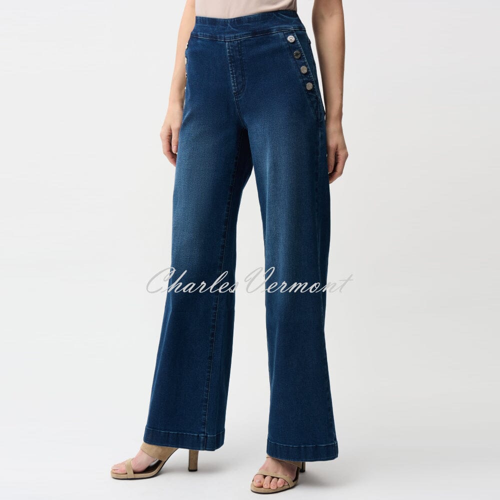 Joseph Ribkoff Wide Leg Jean - Style 261961 | Charles Vermont