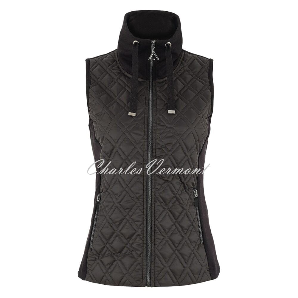 Dolcezza 'Bold & Black' Gilet - Style 75117 | Charles Vermont