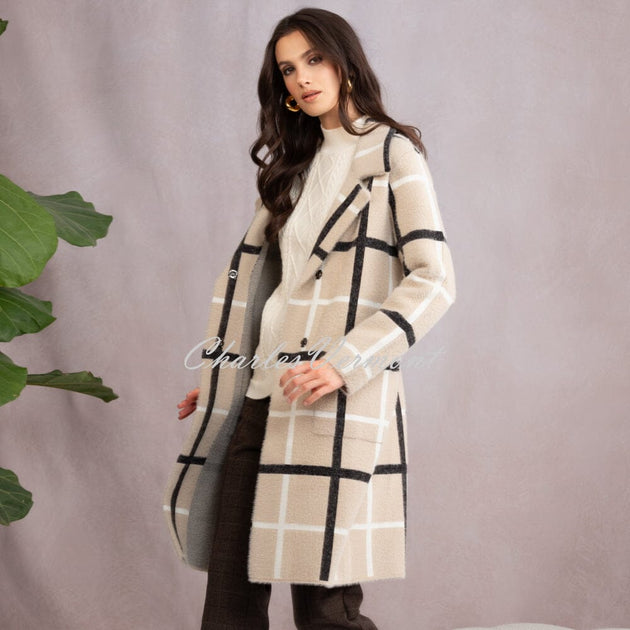 advent (アドヴェント) M coat Alison Sheri Check Coat - A46030 | Charles Vermont – Charles