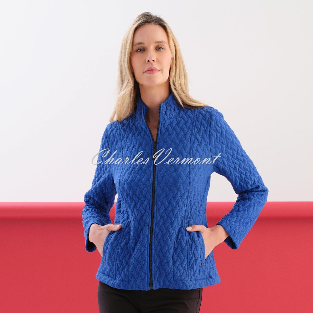 Dolcezza 'Heritage Comfort' Quilted Jacket - Style 76192 (Royal