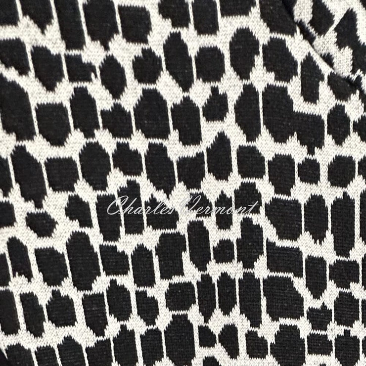 Habella Abstract Print Longline Jacket - Style 57176-50058-11
