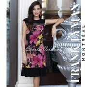 Frank Lyman Mesh Print Dress - Style 231353