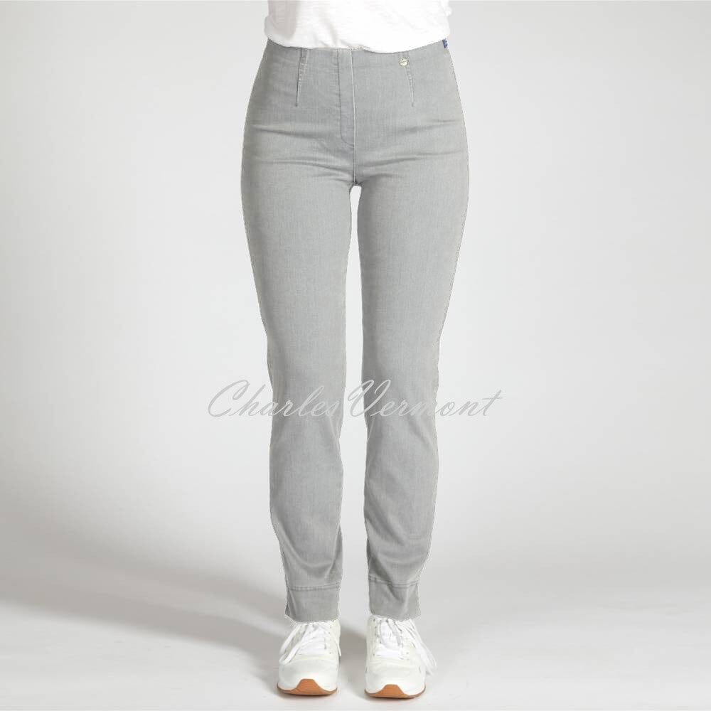 Robell Marie Full Length Jean 51639-5448-91 (Light Grey Denim)
