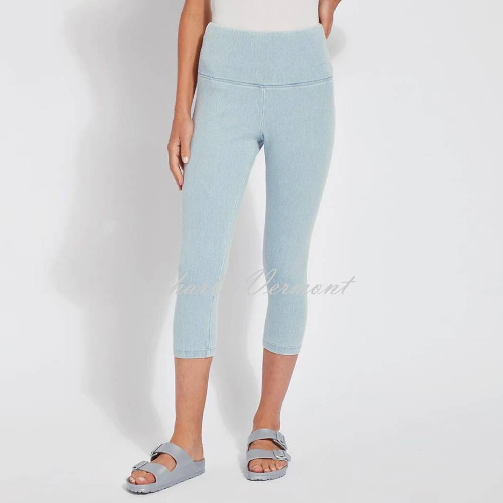 Light blue 2025 capri leggings