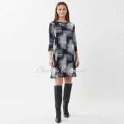 Joseph Ribkoff Contemporary Check Dress – Style 223259