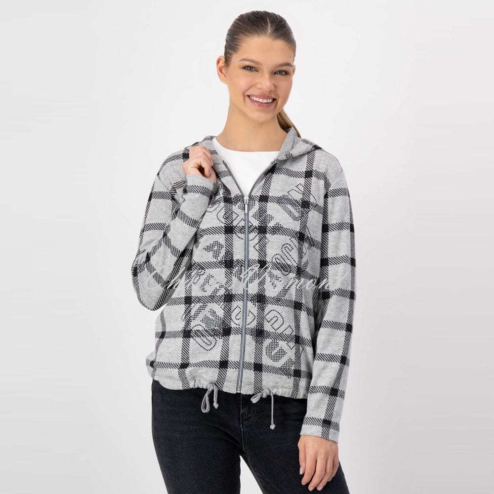 Zip up white jacket hotsell