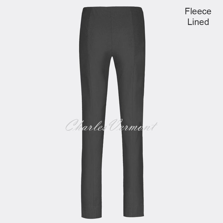 Robell Marie Full Length Trouser 51412-54025-97 - Fleece Lined (Anthracite)