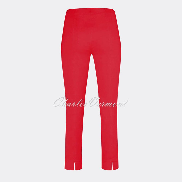 Robell Rose 09 - 7/8 Cropped Super Slim Trouser 51527-5499-40 (Red)