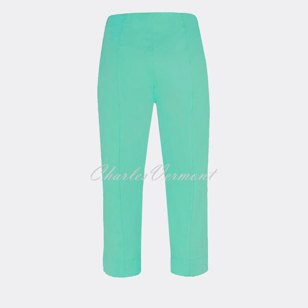 Robell Marie 07 Capri Trousers Azure Blue 51576-5499-600 main image 1
