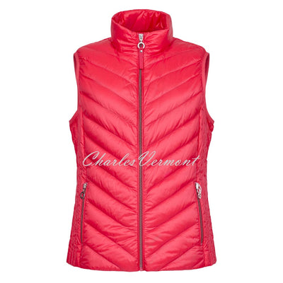 Frandsen Lightweight Down Gilet - Style 529-588-442 (Raspberry)