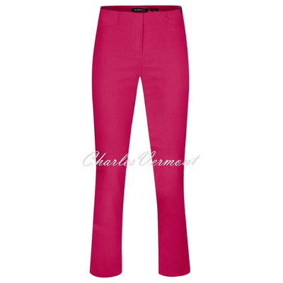 Robell Marie Trouser 51412-5499-480 (Magenta) - SHORTER LENGTH 29''