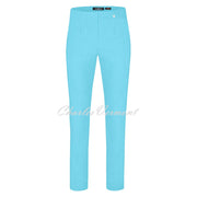 Robell Marie Trouser 51412-5499-750 (Pacific Turquoise) - SHORTER LENGTH 29''