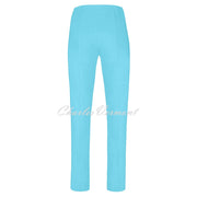 Robell Marie Trouser 51412-5499-750 (Pacific Turquoise) - SHORTER LENGTH 29''