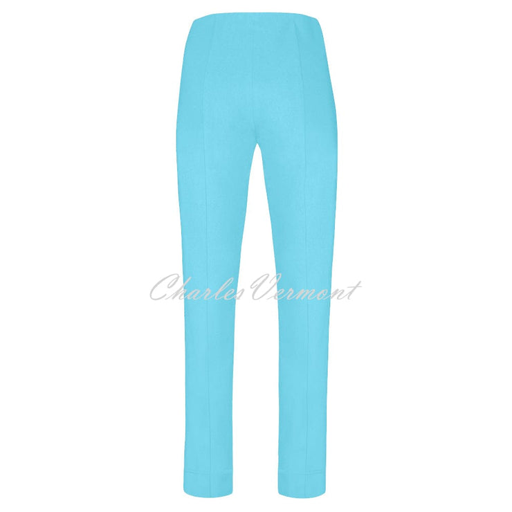 Robell Marie Trouser 51412-5499-750 (Pacific Turquoise) - SHORTER LENGTH 29''