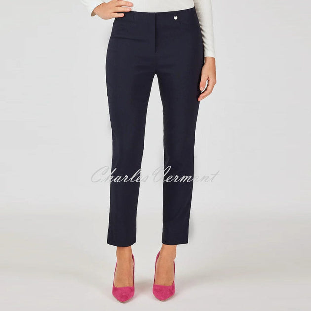 Robell Rose 09 – 7/8 Cropped Super Slim Trouser 51527-5499-69 (Navy ...