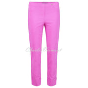 Robell Bella 09 - 7/8 Cropped Trouser 51568-5499-435 (Pink Punch)