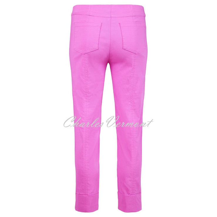 Robell Bella 09 - 7/8 Cropped Trouser 51568-5499-435 (Pink Punch)