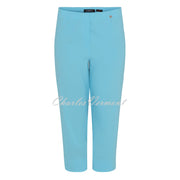 Robell Marie 07 Capri Trouser 51576-5499-750 (Pacific Turquoise)