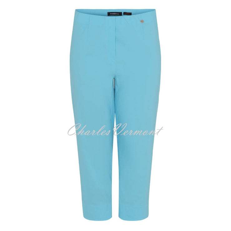 Robell Marie 07 Capri Trouser 51576-5499-750 (Pacific Turquoise)