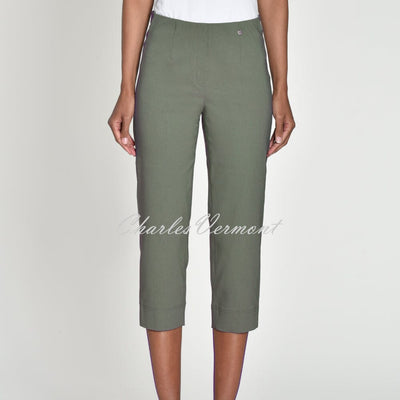 Robell Marie 07 Capri Trouser 51576-5499-881 (Ivy Green)