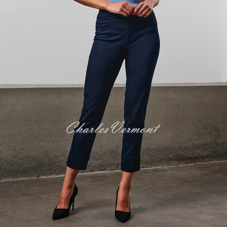 Robell Bella 09 – 7/8 Cropped Jean 51628-5448-69 (Navy Denim)