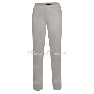 Robell Bella 09 - 7/8 Cropped Jean 51628-5448-91 (Silver Grey Denim)