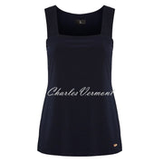 Tia Square Neck Camisole - Style 74343-7093-6900 (Navy)
