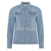 Robell Denim Happy Jacket - Style 57632-54159-61 (Washed Blue Denim)
