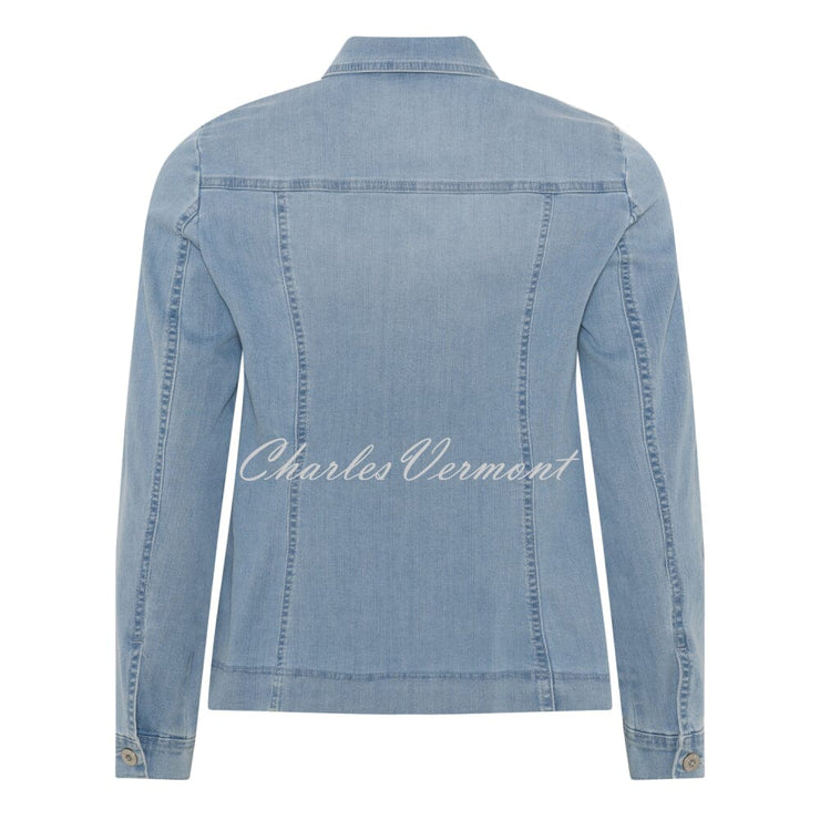 Robell Denim Happy Jacket - Style 57632-54159-61 (Washed Blue Denim)