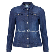 Robell Denim Happy Jacket - Style 57632-54159-69 (Navy Denim)