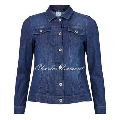 Robell Denim Happy Jacket - Style 57632-54159-69 (Navy Denim)