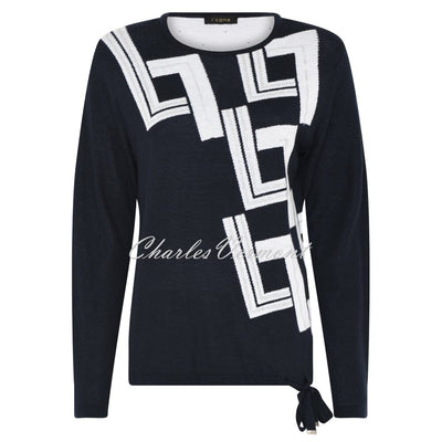 I'cona Abstract Print Sweater - Style 64149-60002-690