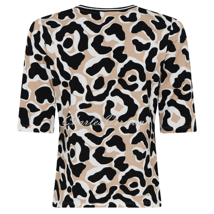 I'cona Animal Print Top - Style 64173-60174-140