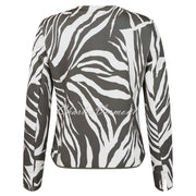 I'cona Zebra Print Jacket - Style 67118-60171-880