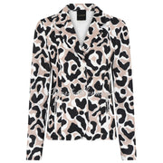 I'cona Animal Print Blazer Jacket - Style 67191-60173-140