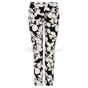 Robell Rose 09 - 7/8 Cropped Super Slim Fit Trouser 51622-54673-90 (Floral Print)