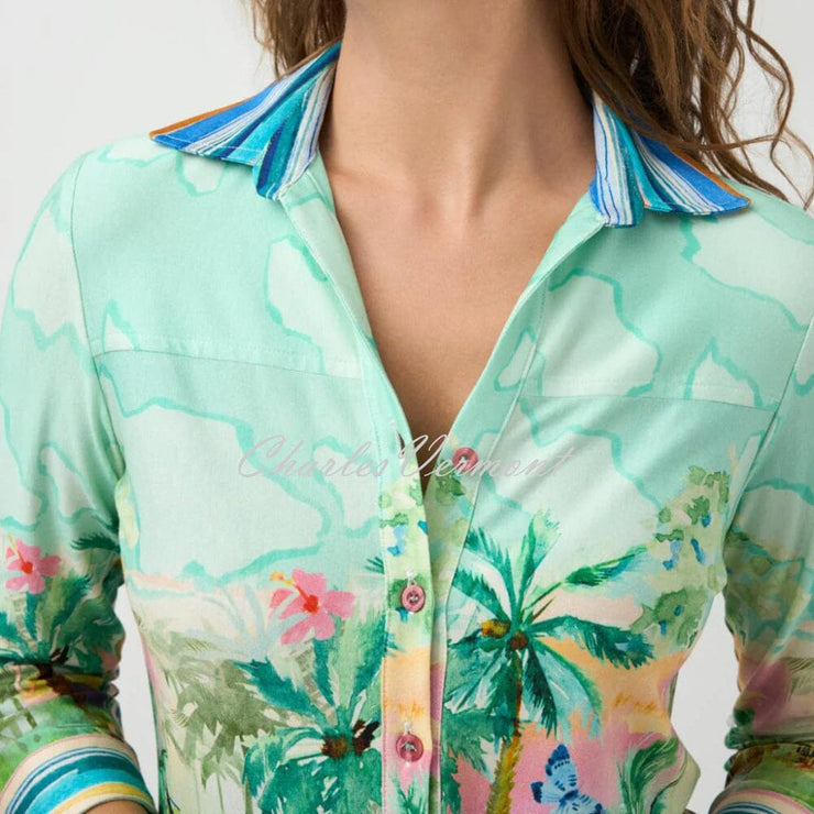 Tinta 'Xenia' Tropical Print Blouse - Style 3826504