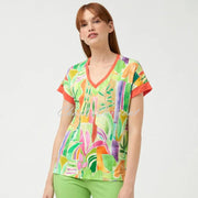 Tinta 'Rodriga' Tropical Print Top - Style 38115107