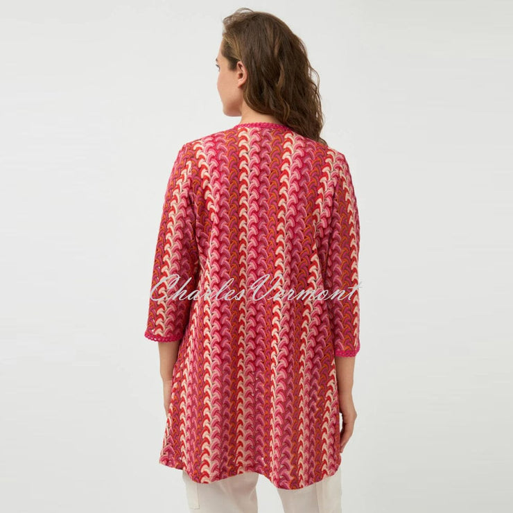 Tinta 'Belleza' Longline Patterned Cover Up - Style 3824810