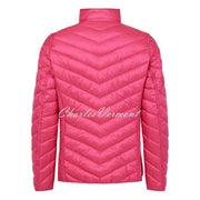 Frandsen Lightly Padded 2-in-1 Reversible Jacket - Style 826-588-4343 (Pink / Multi)