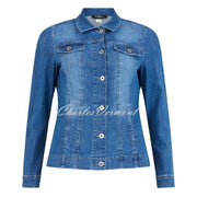 Robell Denim Happy Jacket - Style 57632-54159-64 (Blue Denim)
