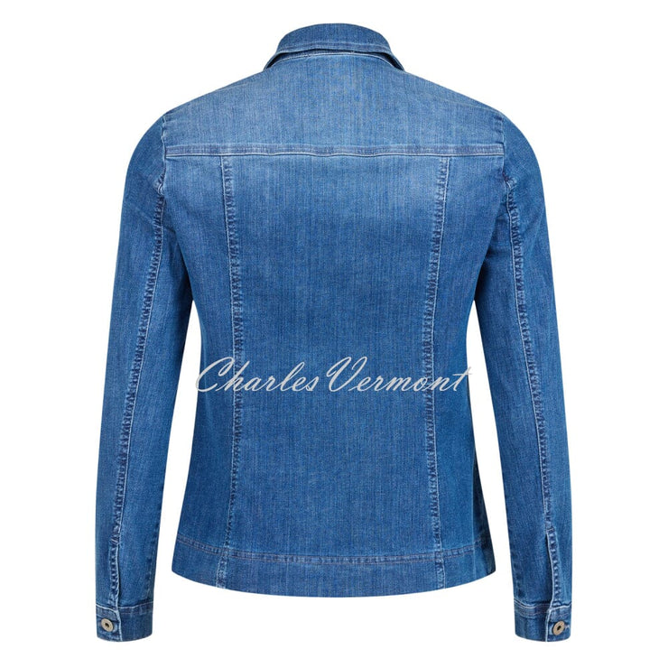 Robell Denim Happy Jacket - Style 57632-54159-64 (Blue Denim)